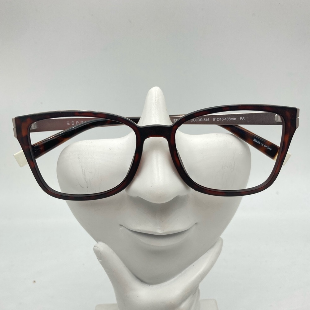 Esprit Tortoise Silver Oval Sunglasses Frames